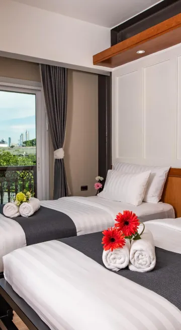 ห้องดีลักซ์ เตียงแฝด