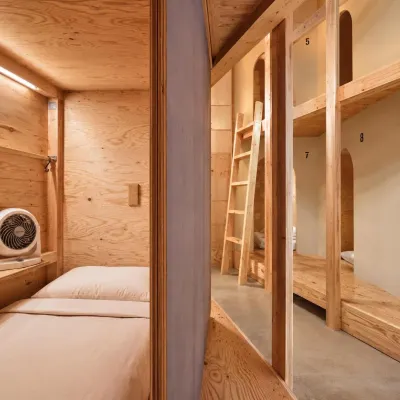 Ishigaki Guesthouse Hive Отели рядом с достопримечательностью «Пляж Фусаки»