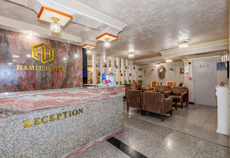 Hamit Hotel Istanbul의 로비