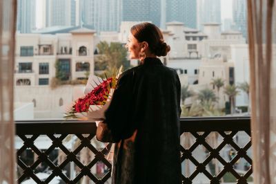 ホテルからの眺望 マンジル ダウンタウン ドバイの写真