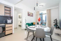 هومز جيتاواي - شقة بغرفة نوم واحدة في برج كراون، وسط المدينة فنادق في 