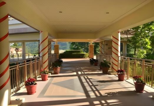 팀버랜드 하이랜즈 리조트의 평화로운 야외 수영장