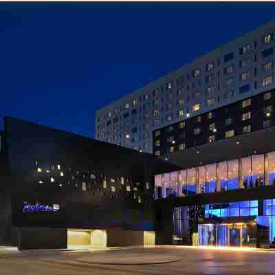 美國商場麗笙酒店 Hotel Exterior