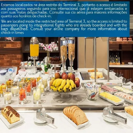 Tryp by Wyndham Sao Paulo Airport - Hotel de Transito Terminal 3 Internacional - Lado Ar - Area Rest