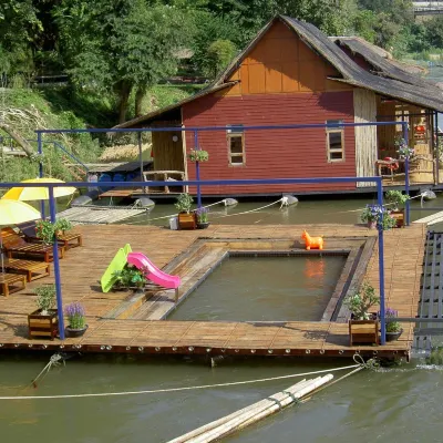 Boutique Raft Resort, River Kwai Hotels near Saiyok Noi Waterfall