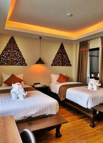 ห้องดีลักซ์ เตียงแฝด