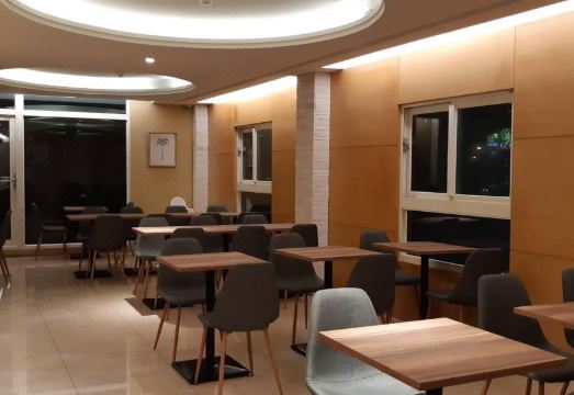 조식 뷔페 전경