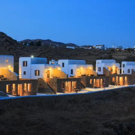 Almyra Guest Houses Отели рядом с достопримечательностью «Ресторан Scorpios Mykonos»