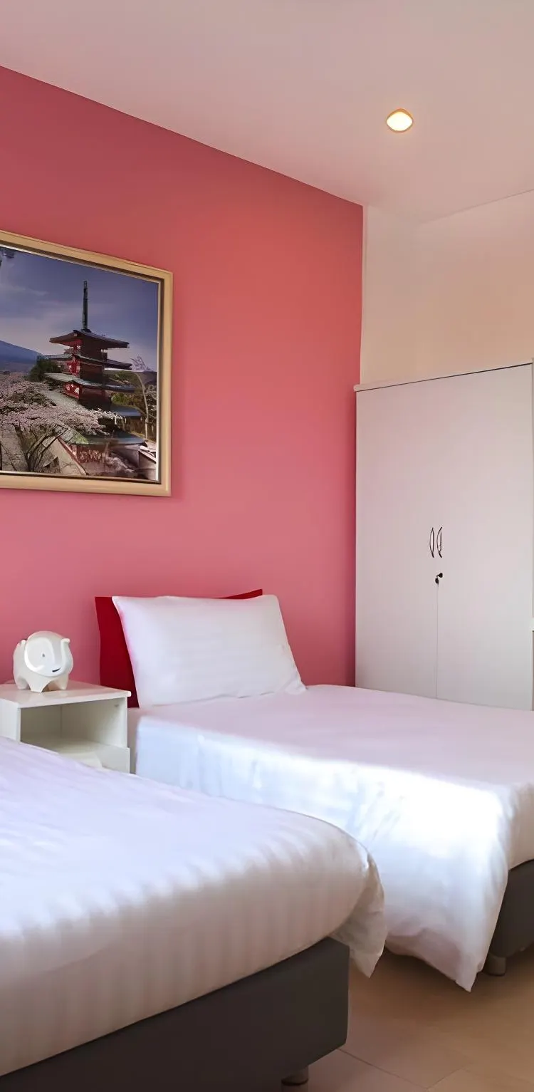 ห้องพักห้ามสูบบุหรี่(เตียงเดี่ยว 2 เตียง)