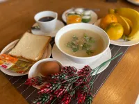 Pak Ping Rim Khong - breakfast