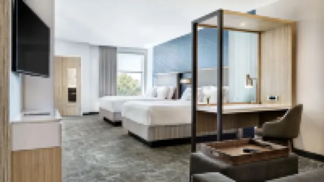 SpringHill Suites by Marriott Tampa Downtown (スプリングヒルスイーツ バイ マリオット タンパ ダウンタウン) タンパ会議センター周辺のホテル