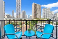 Aqua Palms Waikiki - con vista mare