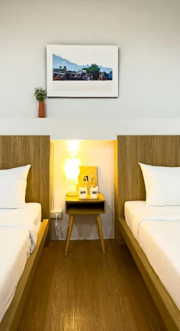 ห้องแฝดขนาดเล็ก-ปลอดบุหรี่