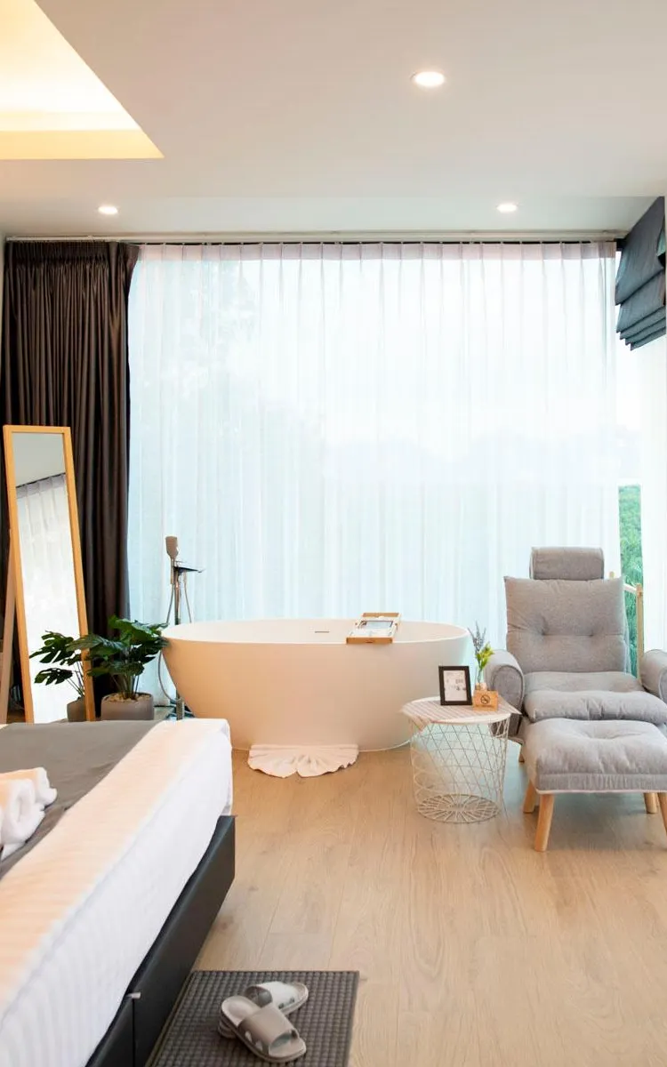 Sea View King Room with Soaking Pool and Terrace