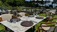 Hôtel Restaurant le Brennus Logis Hotels - Parkplatz