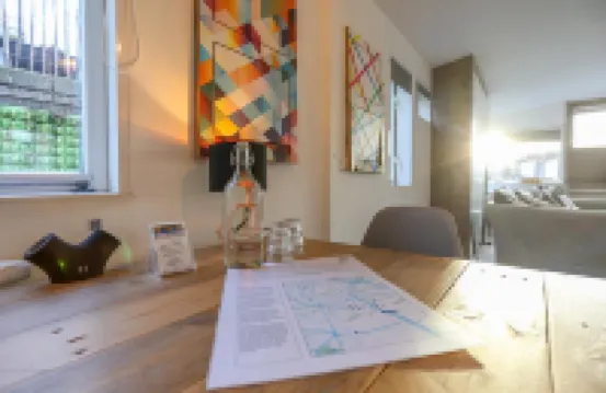 HouseBoat next to AMSTEL