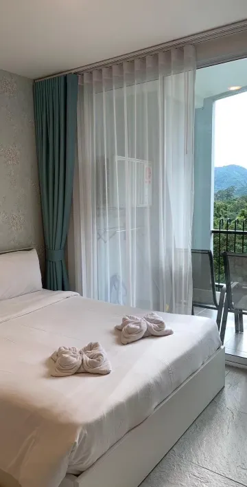 ห้องแฟมิลี่สองห้องนอนพร้อมวิวภูเขา