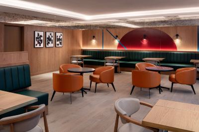 共有エリア プラハ マリオット ホテルの写真