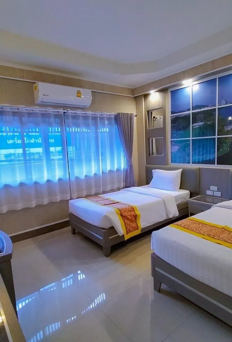 ห้องเตียงคู่มาตรฐาน (อาคาร A)