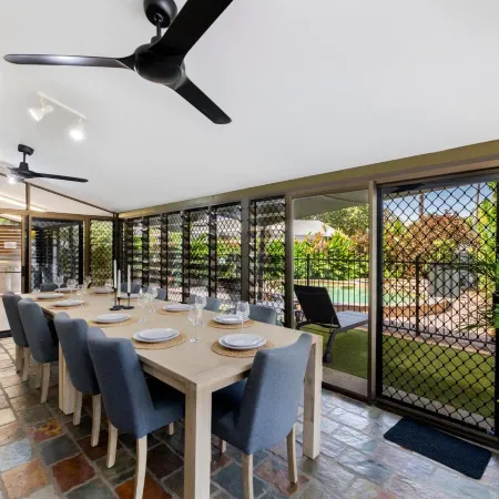 Nature s Nest Pool Spa Outdoor Kitchen Dining