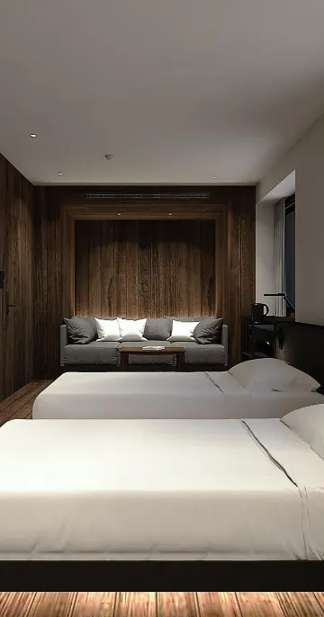 ห้องสุพีเรียร์เตียงแฝดพร้อมวิวเมือง