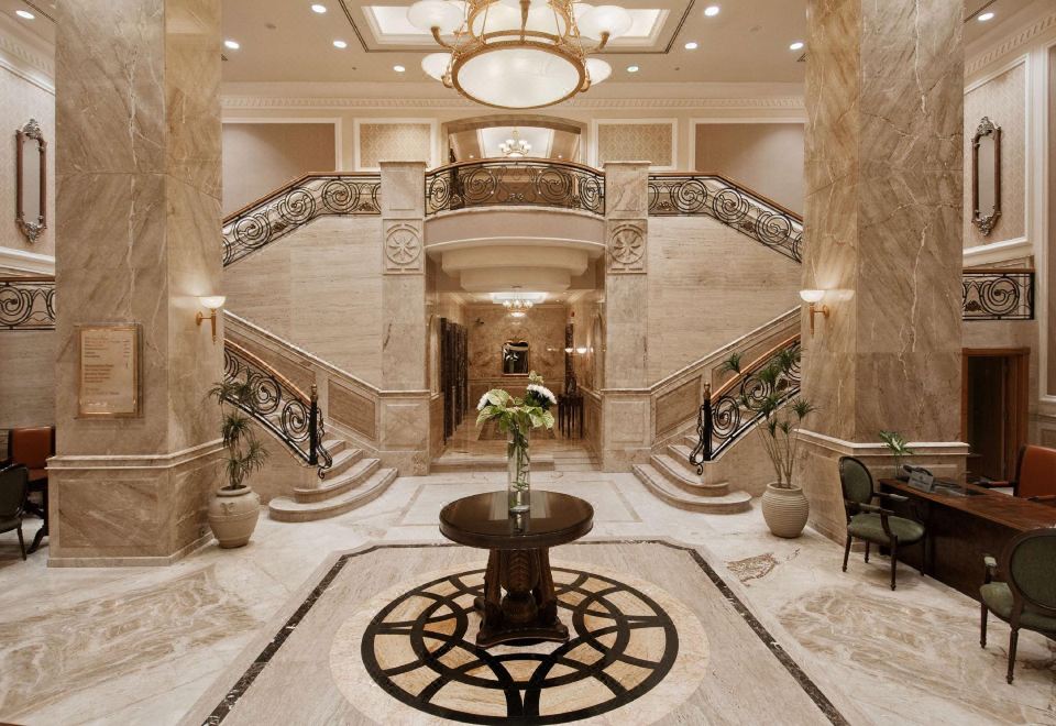 힐튼 카이로 자말렉 레지던스의 풀사이드 뷰 