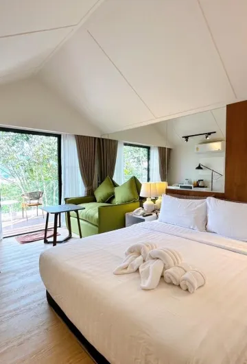 ห้องดีลักซ์ วิวแม่น้ำ