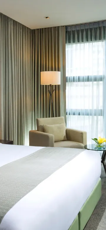 ห้องสแตนดาร์ดเตียงคิงไซส์พร้อมวิวเมือง - ชั้นสูง