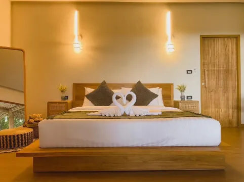 ห้องดีลักซ์สวีทพร้อมวิวสวน