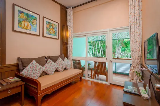 ห้องดีลักซ์พร้อมเตียงคู่