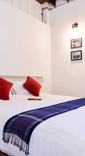 ห้องดีลักซ์ เตียงใหญ่