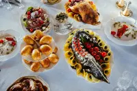 Usadba Skornyakovo-Arhangelskoye - breakfast