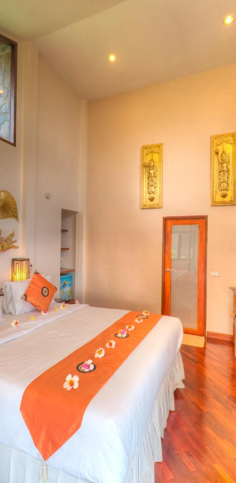 ห้องดีลักซ์ พร้อมวิวสระว่ายน้ำ