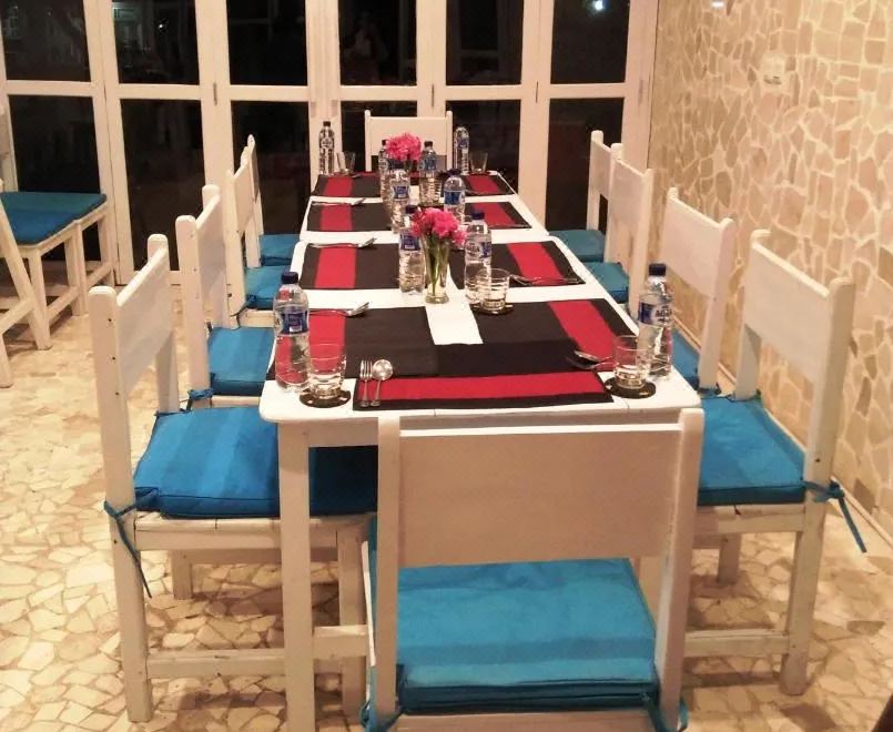 발라토아의 야외 휴식 공간