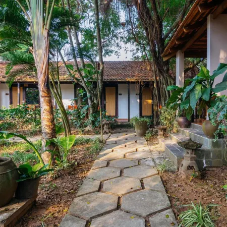 An Nhien Retreat Phu Quoc with Beach Access & Yoga Daily Отели рядом с Международный аэропорт Фукуок