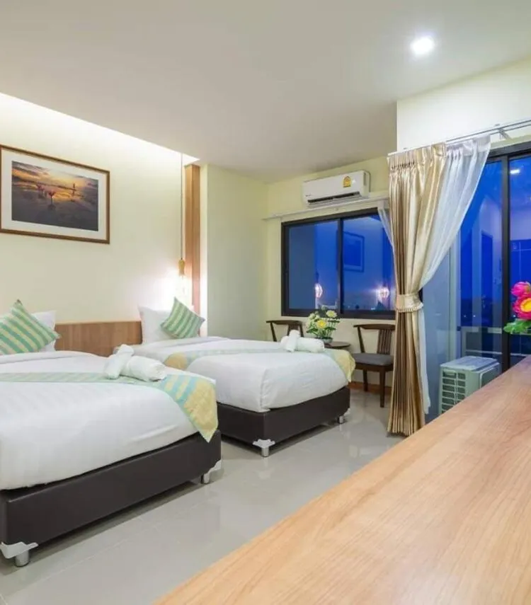 ห้องดีลักซ์ เตียงแฝด