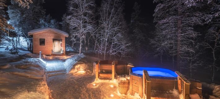Kuukkeli Log Houses Aurora Resort Hotels in Inari