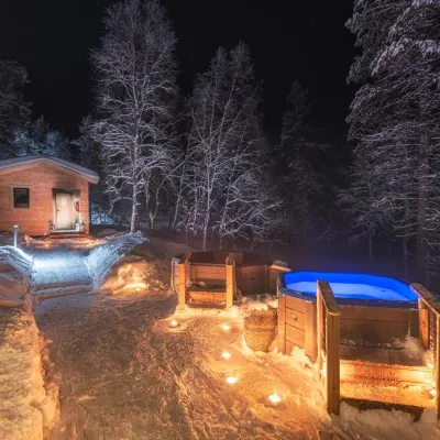 Kuukkeli Apartments Pikku-Hirvas ja Porotokka Hotels near Saariselka