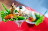 卡呂普索日落海灘飯店 - 早餐