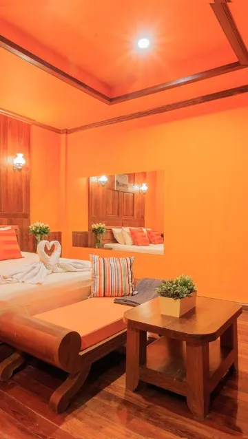 ห้องดีลักซ์ เตียงใหญ่ 1 เตียง