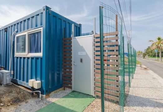 다네가시마 숙소 전경