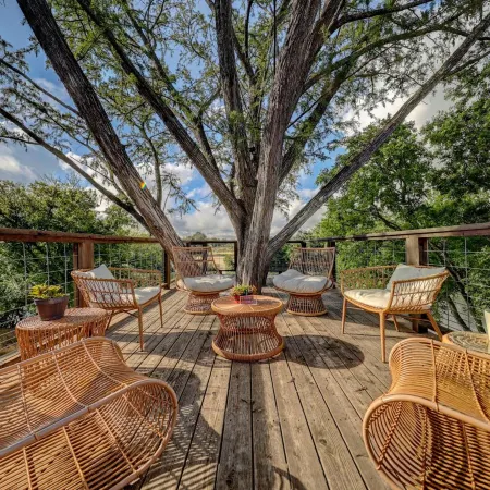 Treetop River Cabins on the Guadalupe River