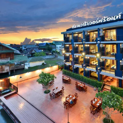 安葩窪河畔飯店 安帕瓦水上市場（Amphawa Floating Market）附近的飯店