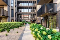 Riverside Gdańsk Apartment by Lion Apartments - فطور