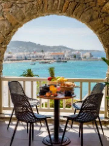 Yalos Hotel Sunset View Mykonos Town Private Rooms โรงแรมในไมโคนอส