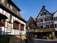 Hotel Traube nähe Messe Stuttgart ホーエンハイム大学周辺のホテル