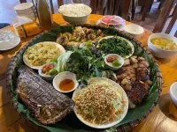 Ba Be Jungle Houses - breakfast