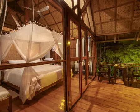 คิงฟิชเชอร์ อีโคลอดจ์ โรงแรมในเมือง จำปาสัก