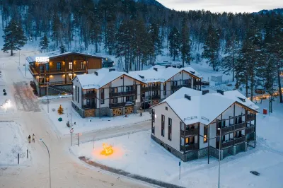 Ski Resort Manzherok فنادق في 