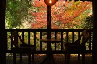 Kurokawa Onsen Oku No Yu - con vistas a la montaña